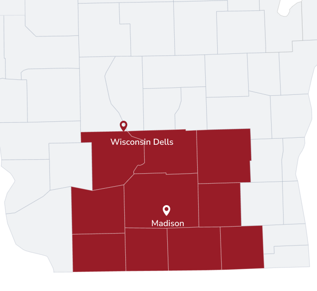 Northwest Wisconsin Map